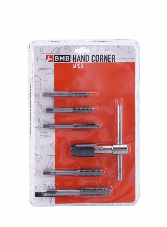 بي إم بي تولز مجموعة أدوات مفتاح ربط الزوايا اليدوية 6 قطع - Image 3