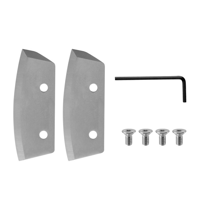 EGO AB0800I 8" Ice Auger Replacement Bit Blade Set, Compatible with EGO 8â€ Ice Auger Bit (AIT0800)