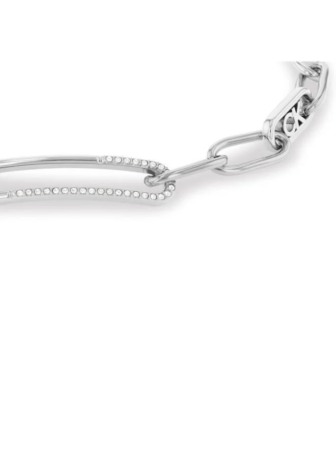 CALVIN KLEIN  Asymmetrical Elegance Asymmetrical Elegance Hand Chain Bracelet - 35000542 for Women | Best Price UAE