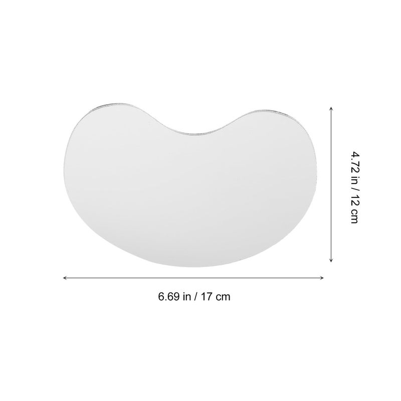 4pcs Acrylic Mirror Photo Props Jewelry Trays Flat Lay Photography Background Makeup - Image 3
