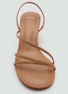 MANGO Casual Marga Mid Heel Sandals  - Image 5