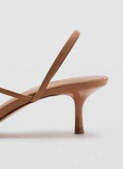 MANGO Casual Marga Mid Heel Sandals  - Image 3