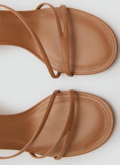 MANGO Casual Marga Mid Heel Sandals  - Image 4