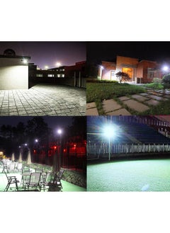 LEOKOR 120W Solar Light Motion Sensor LED Flood Lights Outdoor Security Light with Remote Control IP67  - Image 2