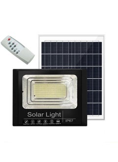 LEOKOR 120W Solar Light Motion Sensor LED Flood Lights Outdoor Security Light with Remote Control IP67  - Image 1
