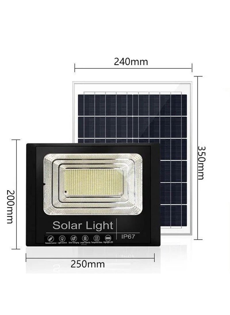 LEOKOR 120W Solar Light Motion Sensor LED Flood Lights Outdoor Security Light with Remote Control IP67  - Image 4