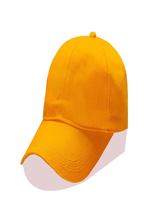 Shopper52 قبعة بيسبول أنيقة قابلة للتعديل للرجال والأولاد من Shopper52 (أصفر باهت) - Image 1