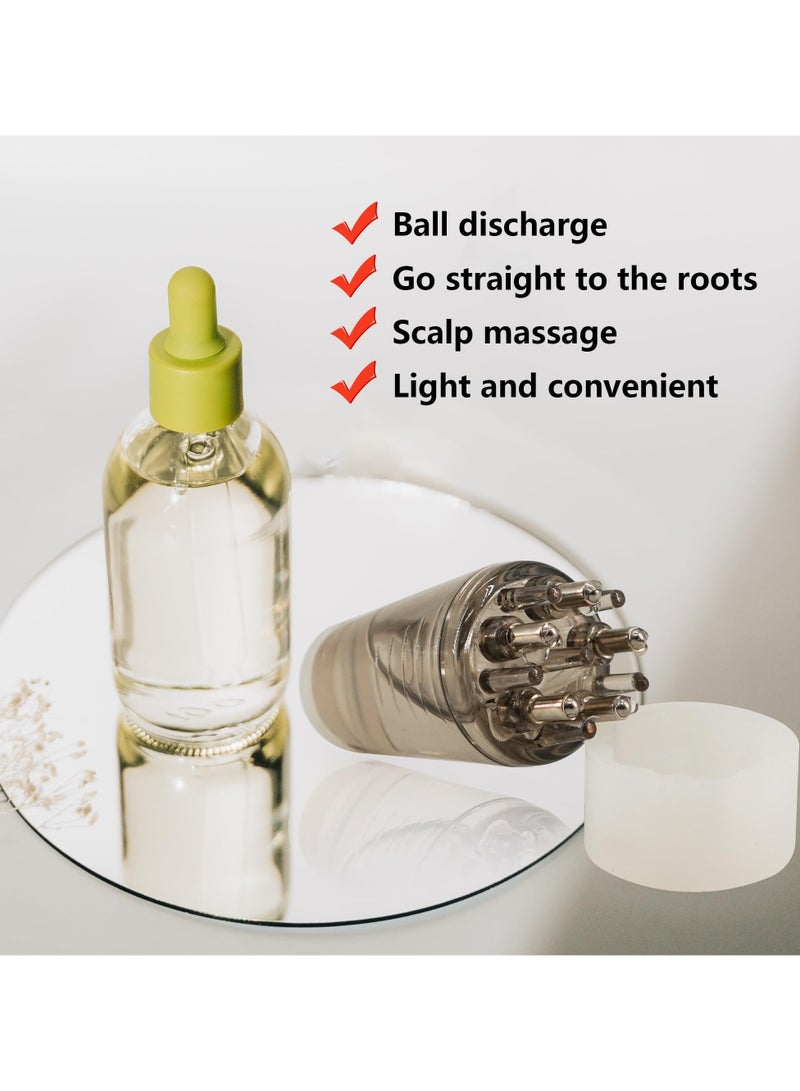 GNAFOTU Hair Oil applicator, Scalp Applicator Comb, Scalp Oil Applicator, Root Comb Applicator Bottle for Hair, Hair Serum Applicator Suitable for Various Liquids, Ball Hair Oil Applicator Bottle, for Home  - Image 3
