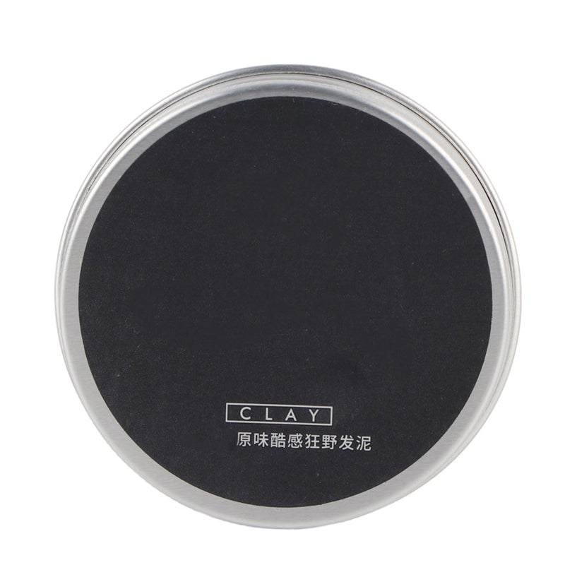 Men Hair Clay: 100% Natural Ingredients, Strong Hold, Matte Texture - Odorless Long-Lasting Fluffy Hair Styling Mud for All Day Men’s Hairstyling - Image 1