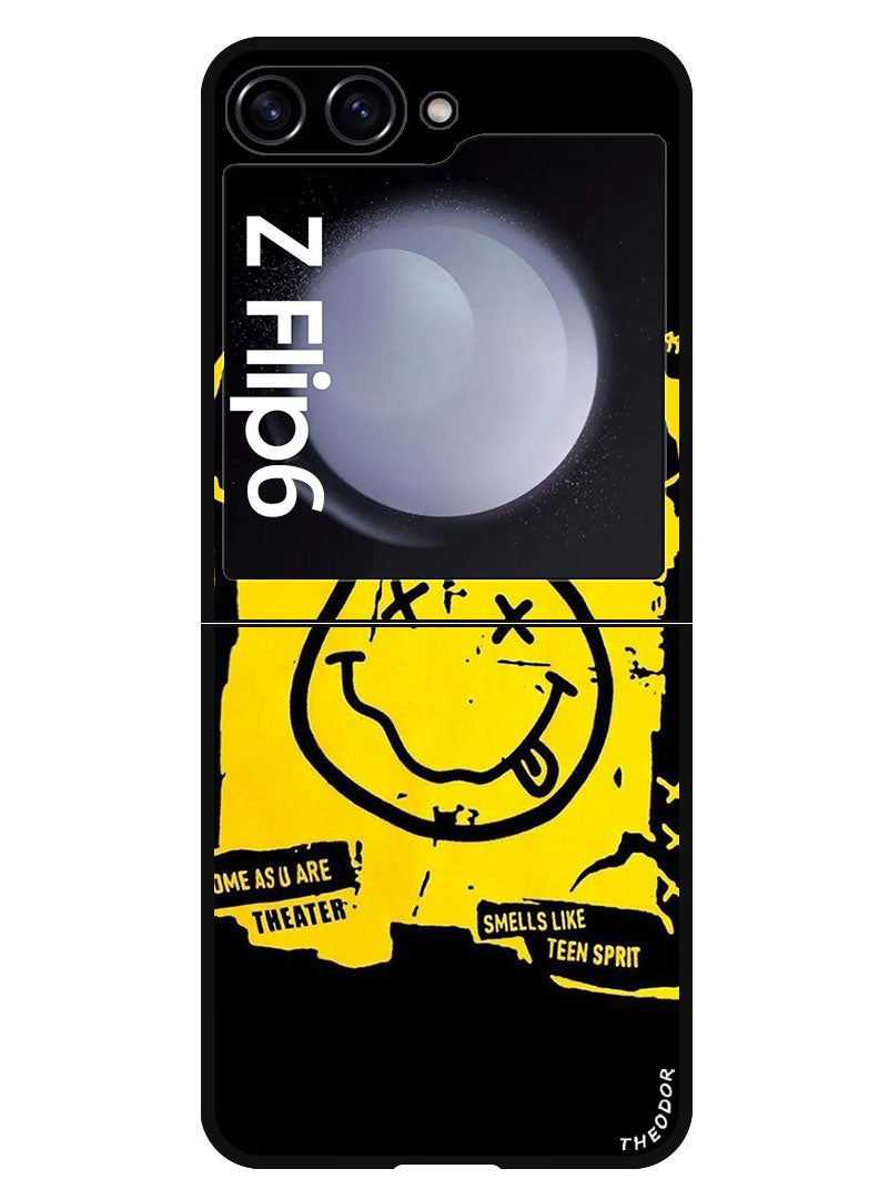 Theodor Protective Case Anti Scratch Shock Proof Bumper Cover For Samsung Galaxy Z Flip 6 Nirvana 1 - Image 1
