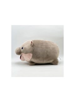 Generic Moo Deng Hippo Plush, Moo Deng Plush Toys, Moodeng Baby Hippo Soft Toy Cute, Soft Baby Hippopotamus Stuffed Animal Pillow, for Home Sofa Bedroom Decoration (1pc)  - Image 2