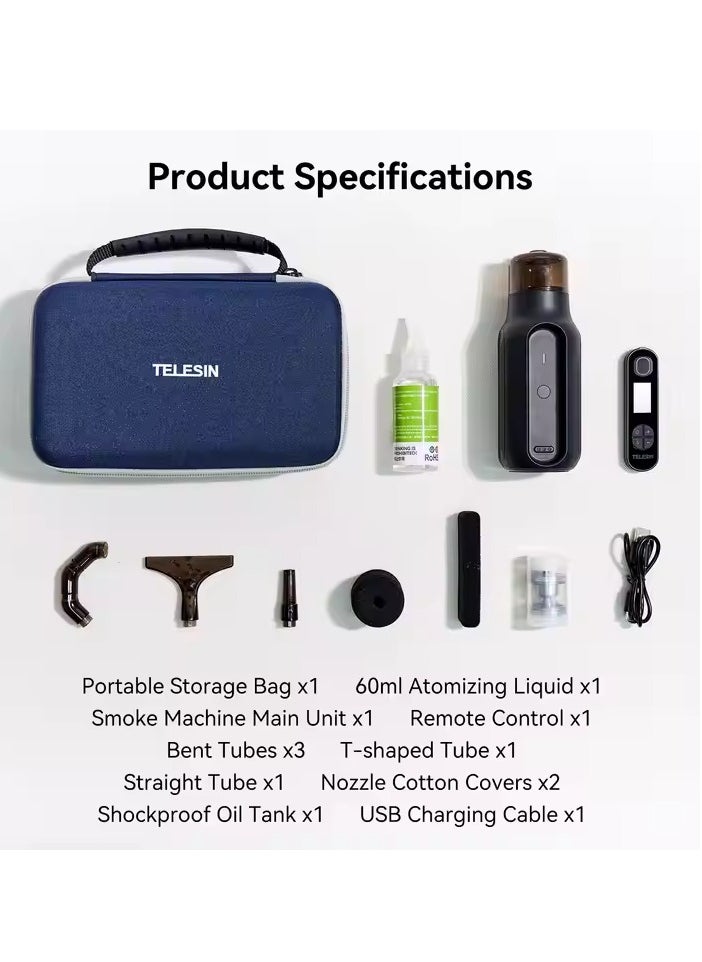 تيليسن جهاز الضباب المحمول TELESIN S5-TFM-01 بقوة 40 واط للتصوير الفوتوغرافي (الطراز الأساسي)  - Image 5