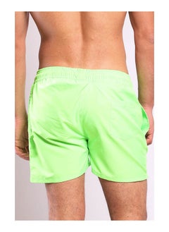 WHITE RABBIT Plain Basic Mid-Rise Swim Shorts  - Image 3