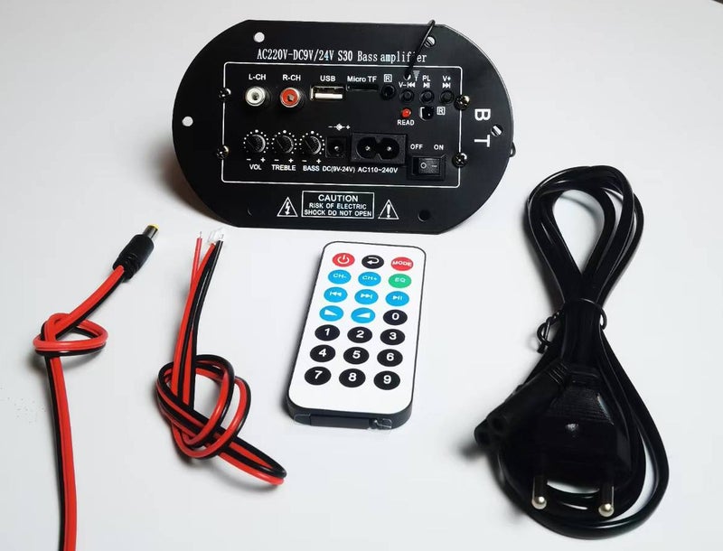 Benlei Car Subwoofer 12V 24V 220V Bluetooth 5-Inch 6-Inch 8Inch 10Inch Three-Purpose Power Amplifier Motherboard - Image 1