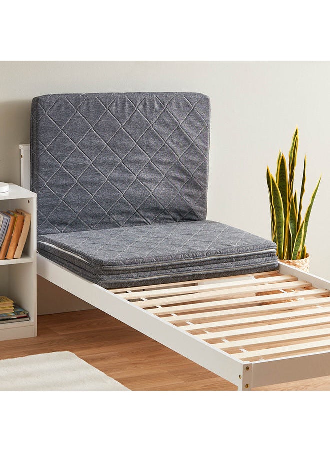 Home Box Smart Single Rebonded Foam Trifold Guest Travel Mattress - 90x190x6 cm  - Image 4