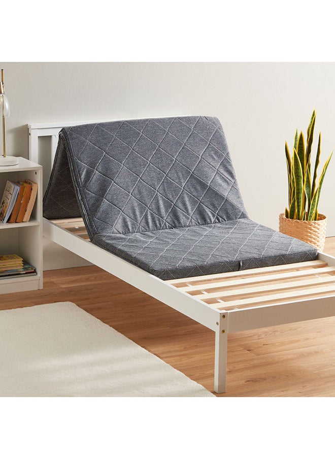 Home Box Smart Single Rebonded Foam Trifold Guest Travel Mattress - 90x190x6 cm  - Image 1