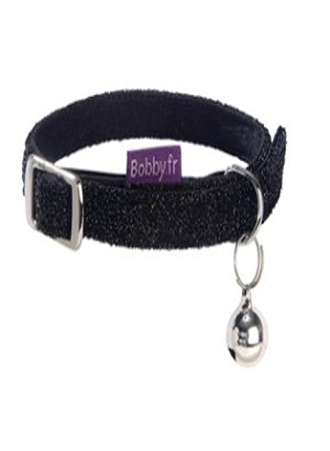 Bobby Disco Cat Collar - Black / XS