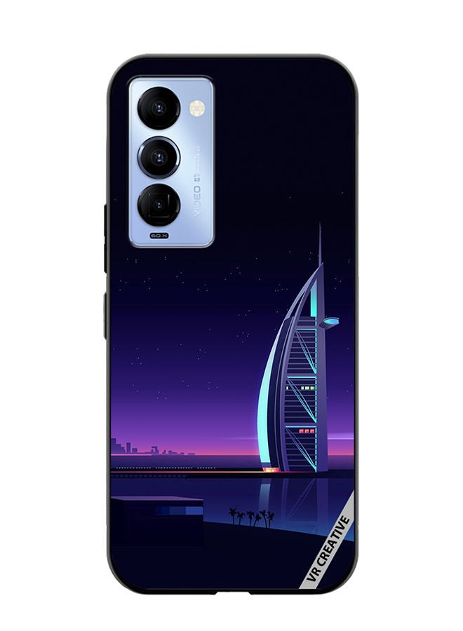 VR CREATIVE Protective Case Cover For Tecno Camon 18/18 P Multicolur Design Multicolour - Image 1