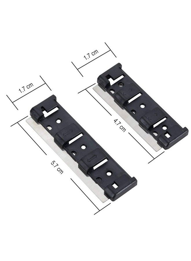 Hygger شفرات كاشط مغناطيسية بديلة من الفولاذ المقاوم للصدأ لآلة التنظيف Hg815 5 قطع (متوسطة) - Image 5