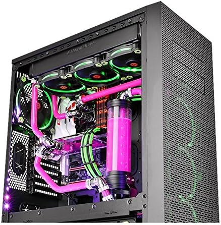 Thermaltake Pacific G14 PETG Tube 90Degree Compression 16 mm OD Fitting  Black - Image 3