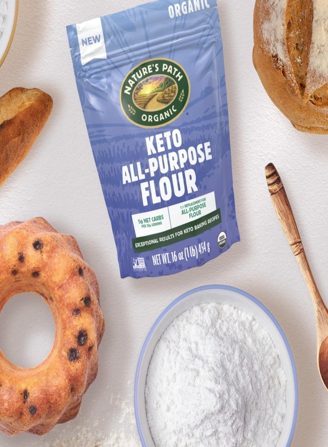 Nature's Path Organic Keto All-Purpose Flour, 16 oz (Pack of 1), Non-GMO - Image 2