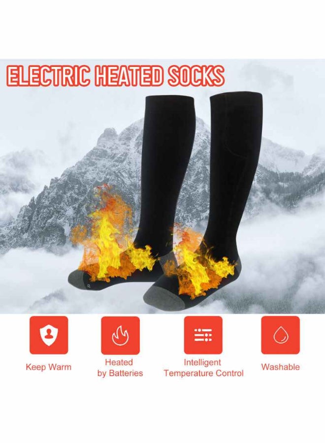 Electric Heated Rechargeable Socks Black - Image 2