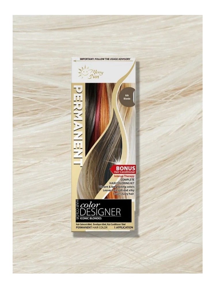 merry sun - Permanent Hair Color - Ash Blonde - Image 1