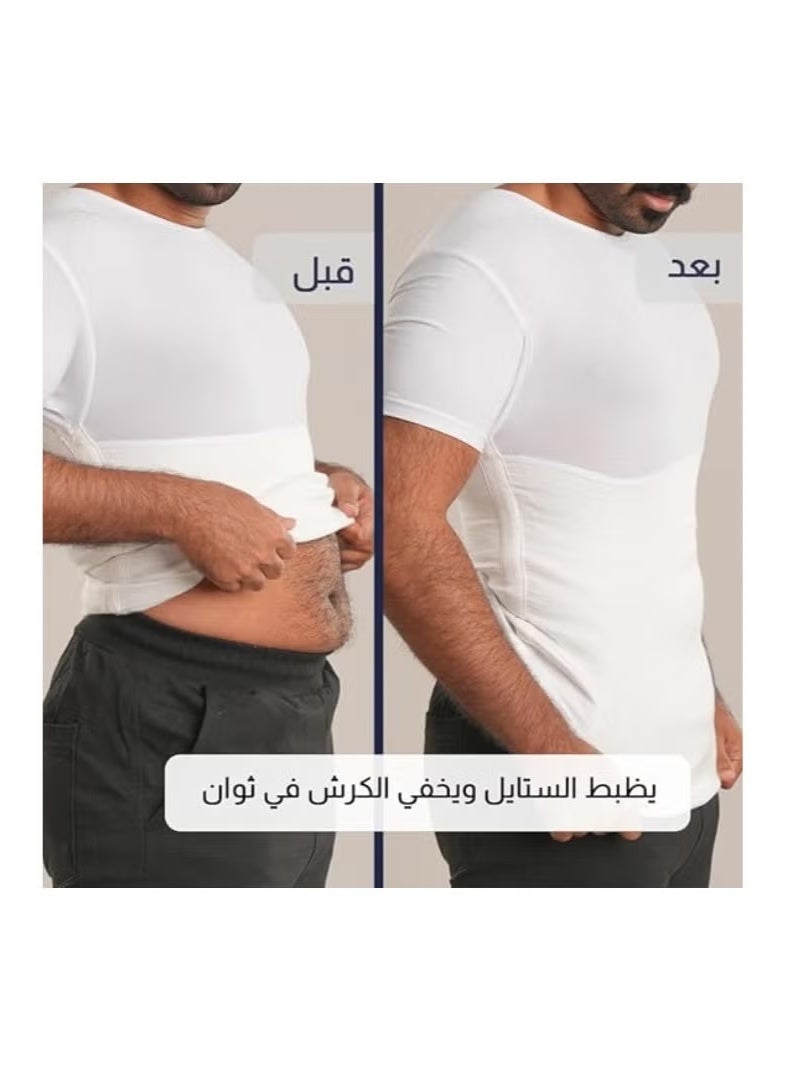 Men's Body Shaping Vest: Improved Design for Stronger Compression & Comfort - Image 4