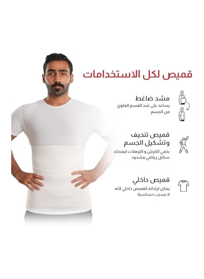 Men's Body Shaping Vest: Improved Design for Stronger Compression & Comfort - Image 3