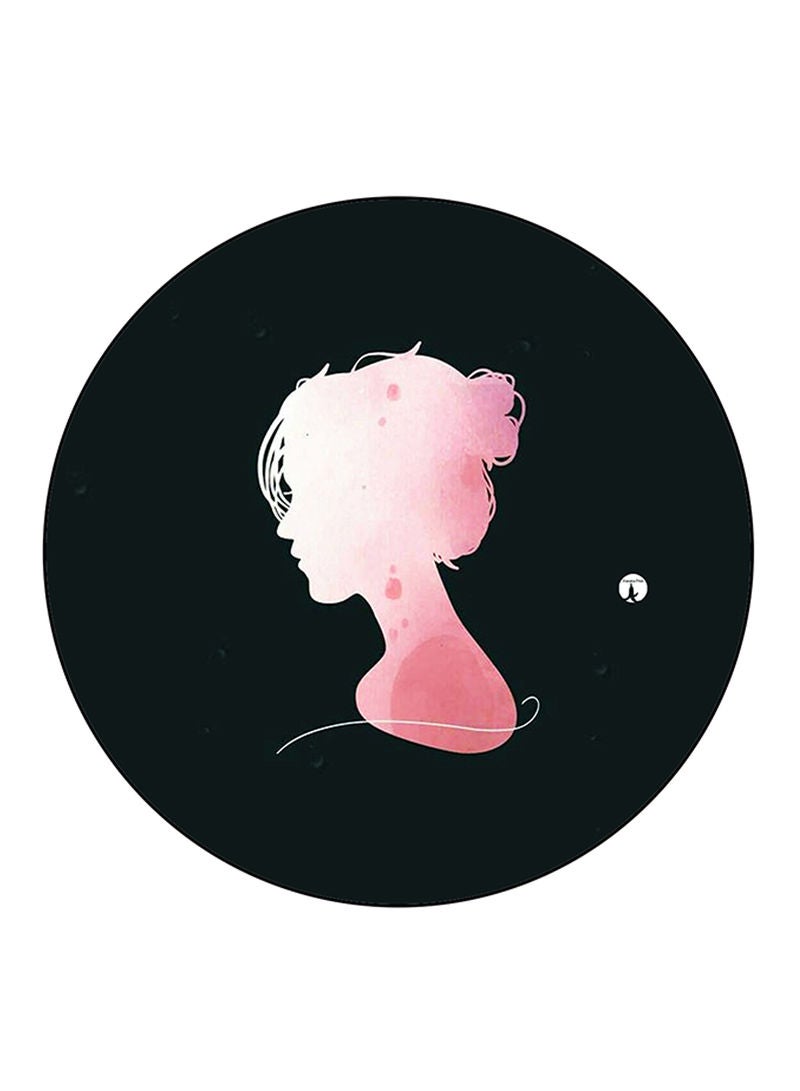 Woman Printed Mouse Pad Multicolour