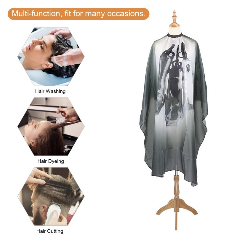 Hair Cutting Cape Salon Barber Apron Hairdressing Tool Hair Dyeing Styling Cloak for Barber Home Use - Image 5