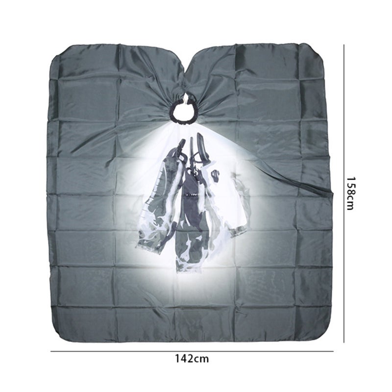 Hair Cutting Cape Salon Barber Apron Hairdressing Tool Hair Dyeing Styling Cloak for Barber Home Use - Image 3