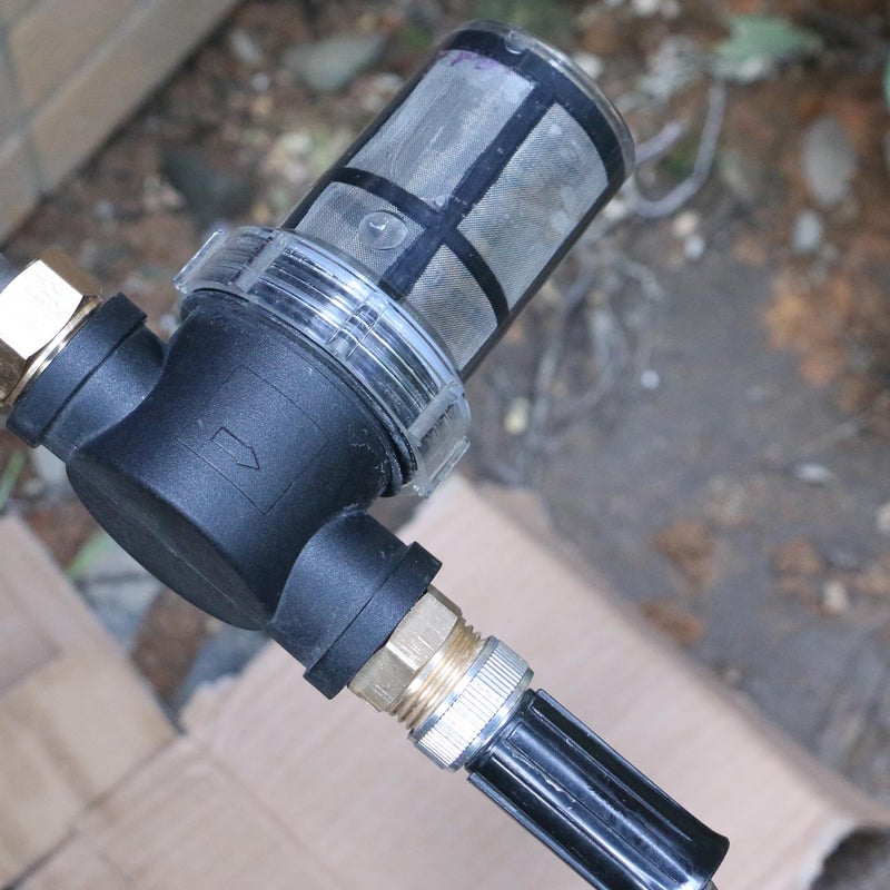 STYDDI Garden Hose Inlet Filter for High Pressure Washer, Garden Hose Water Sediment Filter Attachment with 100 Mesh Screen for Power Washer, Transfer Pump, Rain Barrels, Outdoor Spigots - Image 4