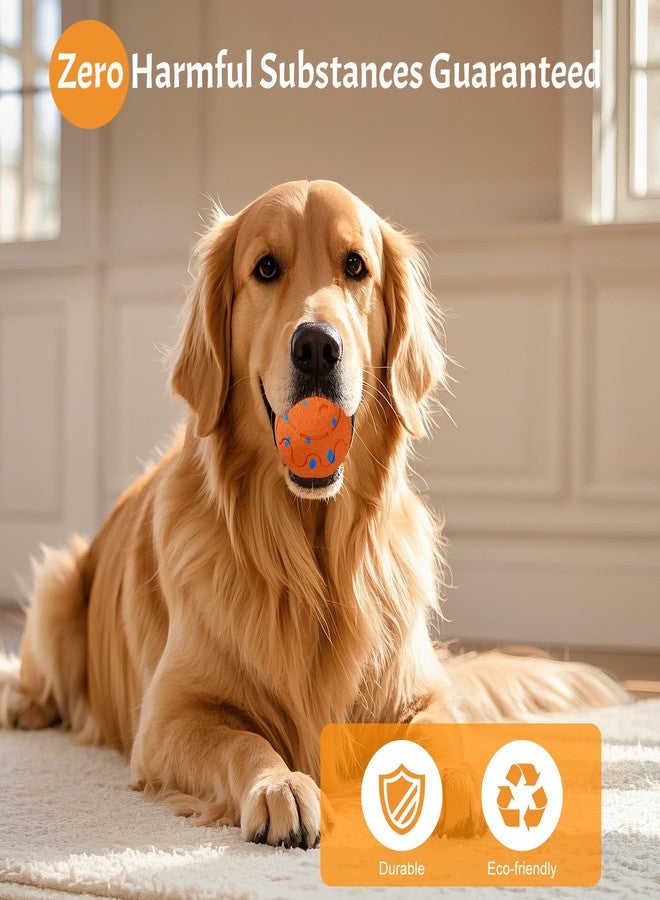 morhandisn Dog Balls: Interactive Dog Ball, Self-Moving Dog Toy with Auto-Rolling & Bouncing, E-TPU Material, IP54 Waterproof, Motion-Activated (Orange) - Image 4