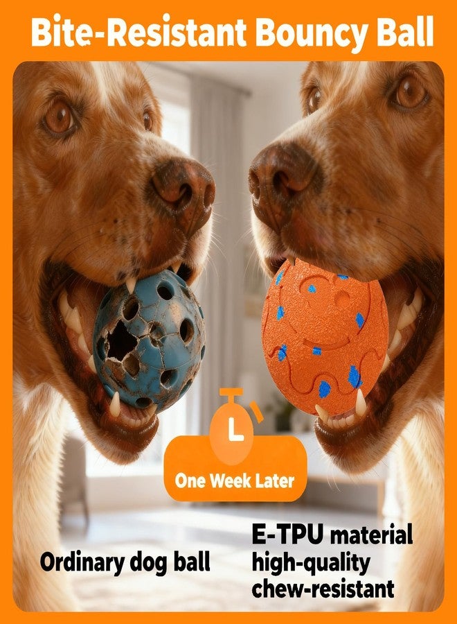 morhandisn Dog Balls: Interactive Dog Ball, Self-Moving Dog Toy with Auto-Rolling & Bouncing, E-TPU Material, IP54 Waterproof, Motion-Activated (Orange) - Image 5