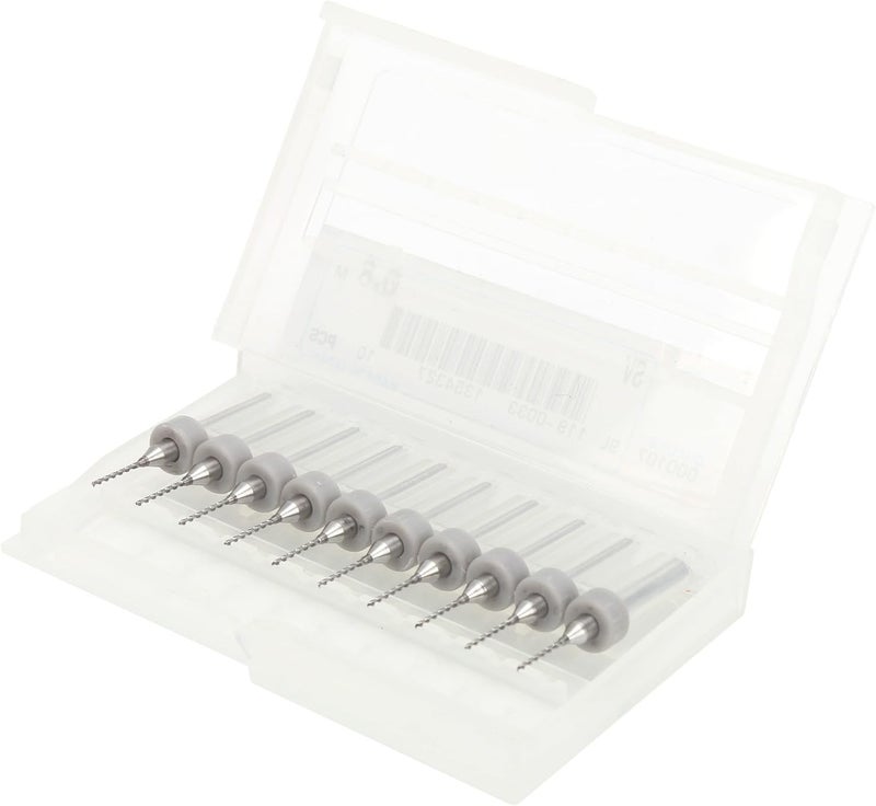 Fdit 0.8 Mm 10 -piece Cleaning Nozzle for Precise Metal Parts Spare Treatment 3D Printer - Image 1