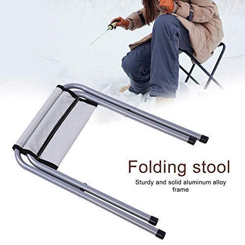 Mobhada Foldable Multipurpose Indoor Outdoor Patio Stool for Garden Balcony Terrace Lawn 25x28x34 cm - Image 5