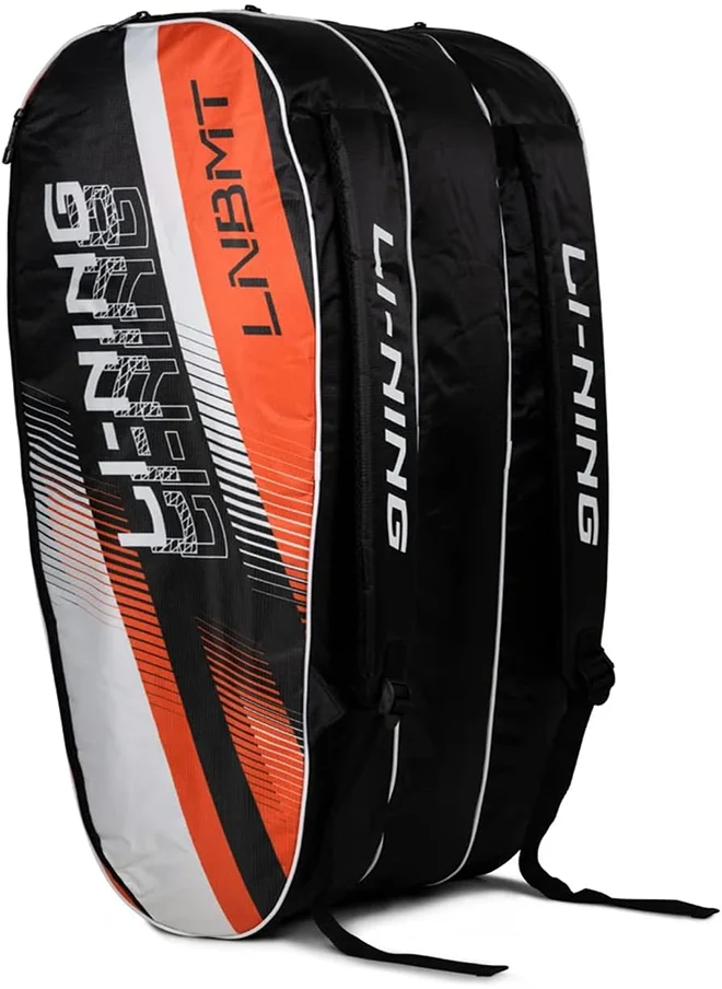 لي-نينج Li-Ning ABDS835-2 Spike Badminton Kit Bag, Black