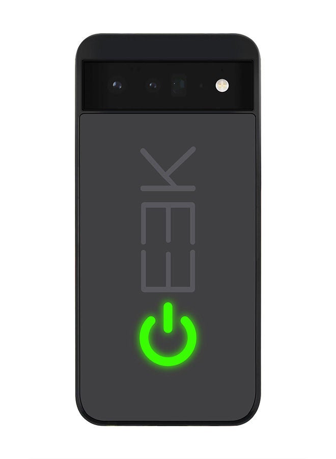 Stylizedd حافظة متينة بحافة سوداء لهاتف Google Pixel 6 5G حافظة ناعمة وحواف مطاطية مرنة مضادة للسقوط وغطاء رفيع من جل TPU - Geek ON - Image 1