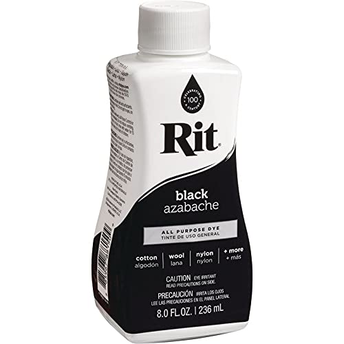 Rit Dye Liquid 8 Ounces Black 8-15 (3-Pack) - Image 5