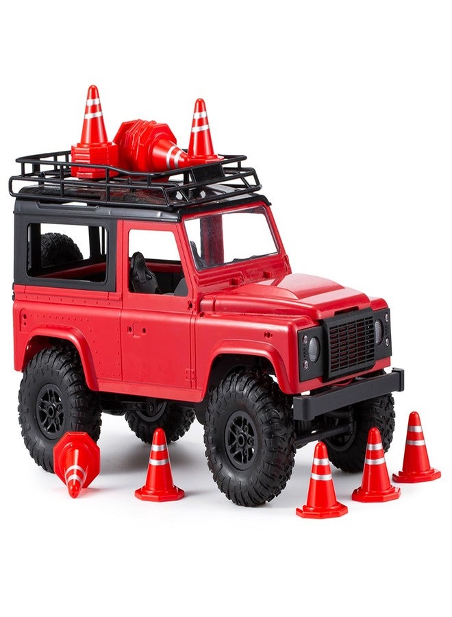 RXZIXYL 20Pcs Simulated Traffic Cones,Mini Decoration Toys Road Cones for RC Crawler 1:16 1:18 1:24 RC Car SCX24 FCX24 TRX4M - Image 2