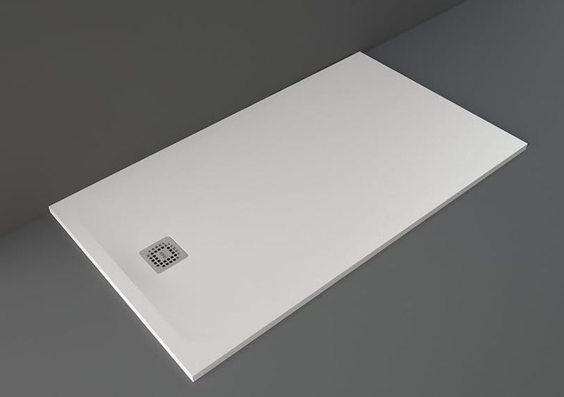 صينية دش - بيضاء 90x160 سم