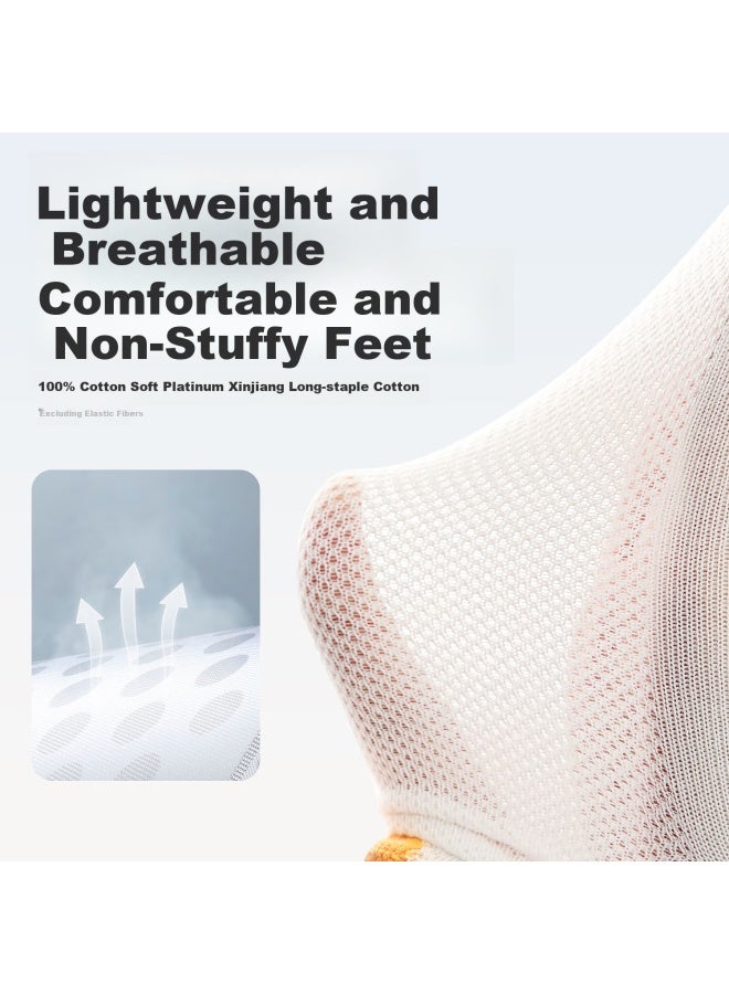 Beibi Bei Bi Children's Socks Spring And Autumn Big Children Students Cotton Socks Boys And Girls Summer Thin Boneless Mid-tube Socks Tide - Image 2