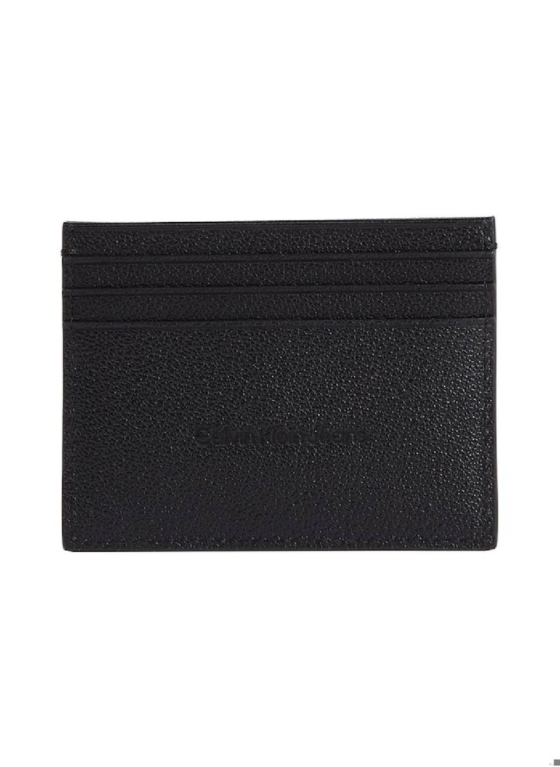 Calvin Klein Jeans Men's Sculpted Cardholder - Leather, Black  - Image 2