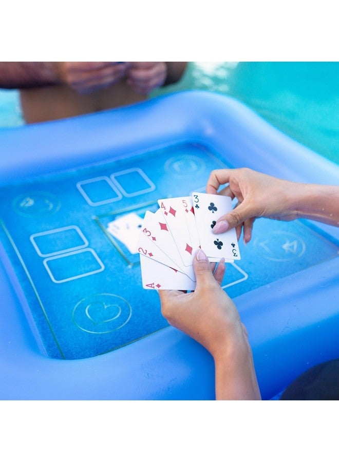 Poolcandy Inflatable Game Table with Waterproof Playing Cards - Image 4