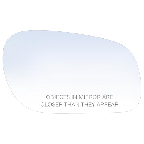 Tootai Passenger Side Replacement Mirror Glass - compatible with Ford & Mercury vehicles- Crown Victoria 1998-2011, Grand Marquis 1998-2010 - non-heated, without backing plate - Image 1