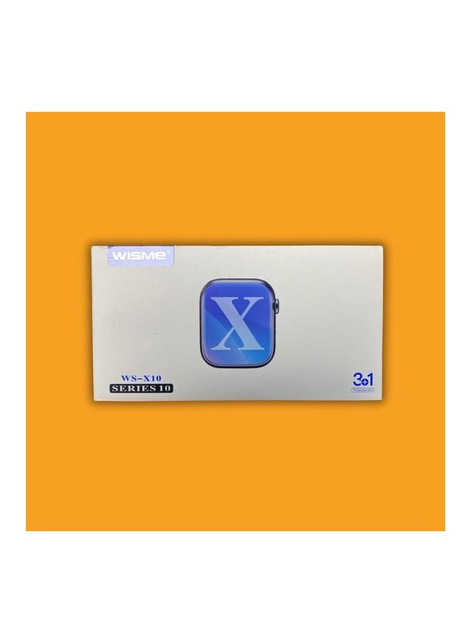 Wisme WS-X10 Smartwatch | 3-in-1 Straps, Fitness & Health Tracker - Image 3