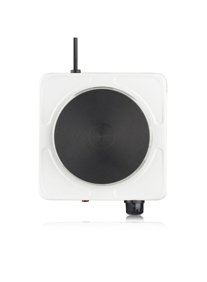 آر إيه أف موقد كهربائي محمول من RAF بقوة 1000 واط - صفيحة تسخين واحدة بطلاء غير لاصق، وإعدادات حرارة قابلة للتعديل وتوزيع حرارة متساوٍ - Image 4