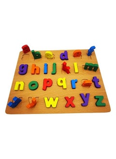 asmat ABC Puzzle Shape Alphabet Toys with Puzzle Board and Letter Blocks, Preschool Educational Learning Toys Gift for Girls Boys  - Image 2