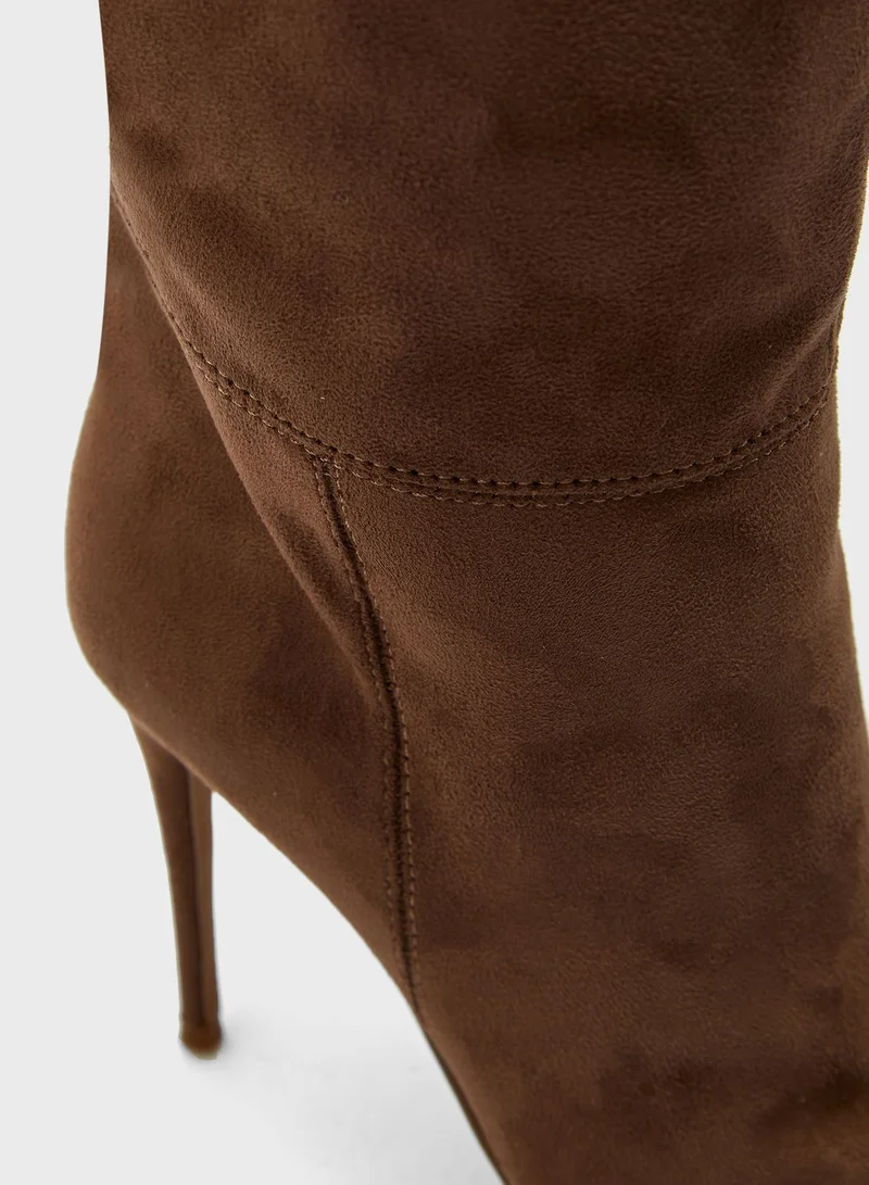 STEVE MADDEN Dakota High-Heel Knee Boots